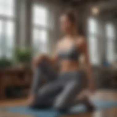 Aerie Wrap Leggings in Athleisure Fashion Aerie wrap leggings featured in a fashion-forward athleisure setting.