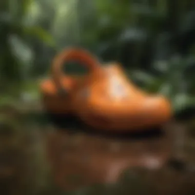 Unique Crocs design inspired by Amazon rainforest