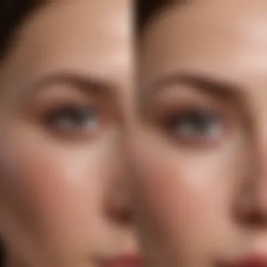 Transformation of Under-Eye Skin Before and After Results of Treating Crepey Skin