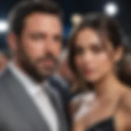 Ben Affleck and Ana de Armas during a public appearance