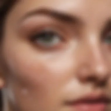 Active Ingredients for Oily Skin Care Close-up of active ingredients in a face wash.
