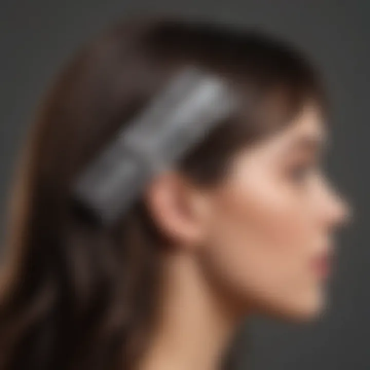 Durable and lightweight hair clip specifically for thin strands