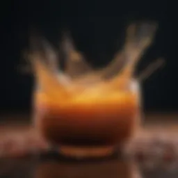 A vibrant assortment of natural ingredients used in hair thickening shampoos