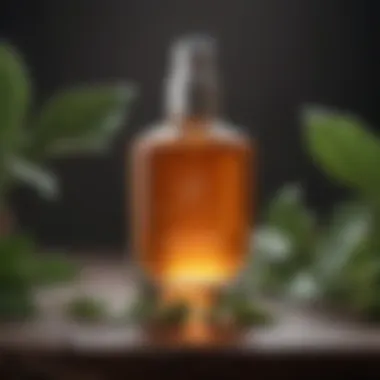 Botanical Elegance: Revitalizing Skin Care Luxurious botanical extract in skincare