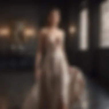 Boutique Elegance Exhibit Full under slip displayed in a boutique setting