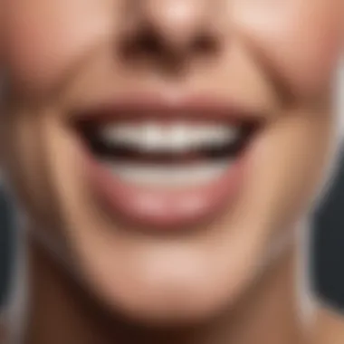 Gleaming Results of Teeth Whitening Pearly white teeth shining brightly