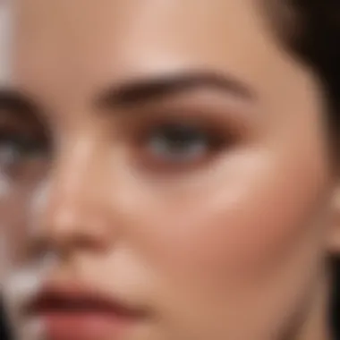 Transformative Power of Brow Fast Sculpt Before and after brow transformation