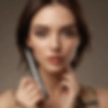Embracing the Allure of Burberry Her Intense Rollerball Modern woman enjoying the allure of Burberry Her Intense Rollerball