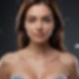 The Transformation Begins Elegant lady receiving coolsculpting treatment