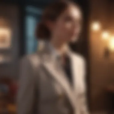 Contemporary Tailoring Tailored blazer with modern twist