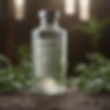 Purifying Botanical Infusion Bottle of clarifying hair toner with natural ingredients