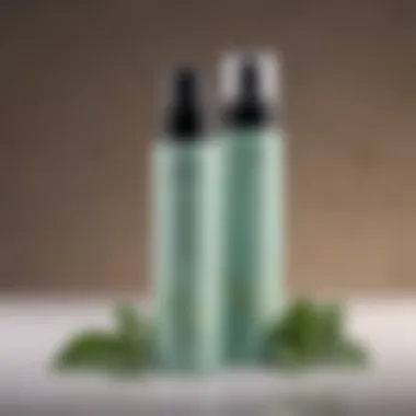 Visual representation of eco-friendly packaging for personal care products.