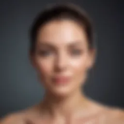 A serene woman enjoying a facial treatment, embodying relaxation and rejuvenation.