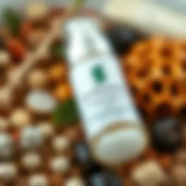 Close-up of natural ingredients used in Dr. Hauschka formulations
