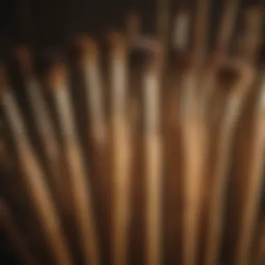 Sustainable Bamboo Brush Set Eco-Friendly Bamboo Makeup Brushes
