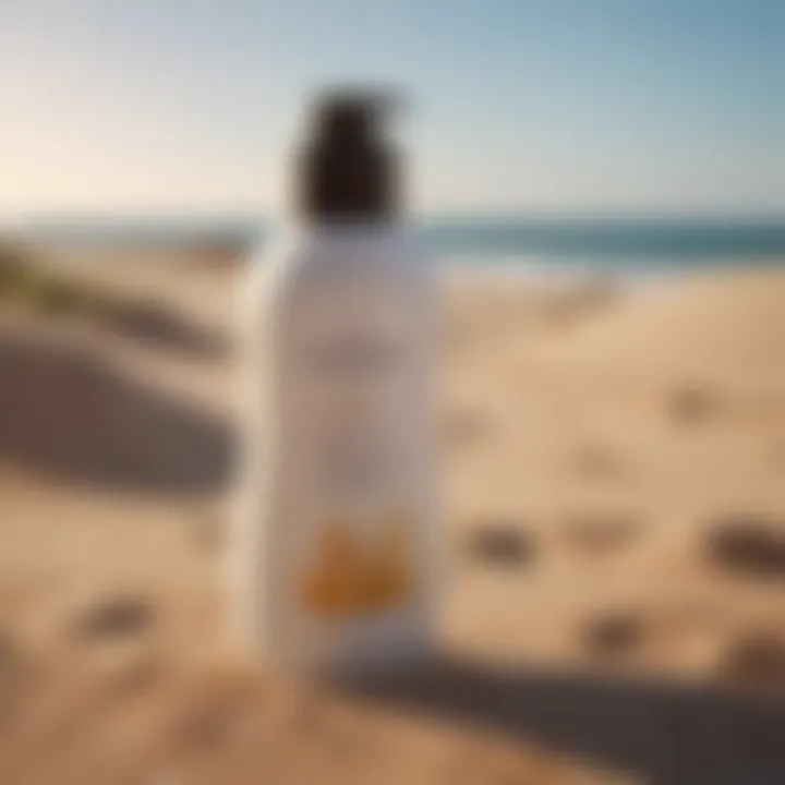 Eco-Friendly Sunscreen Bottle for Oily Skin