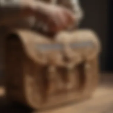 Artisan Craftsmanship in Straw Satchels Straw Satchel Bag with Intricate Weaving