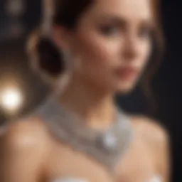 Luxury Diamond Necklace by Elegancia