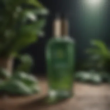 Botanical Elegance in Cleansers Elegant botanical extract in skincare cleanser