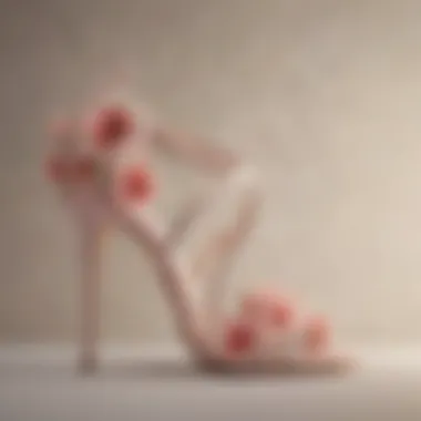 Elegant Floral Embellished Heels Elegant Floral Embellished Heels