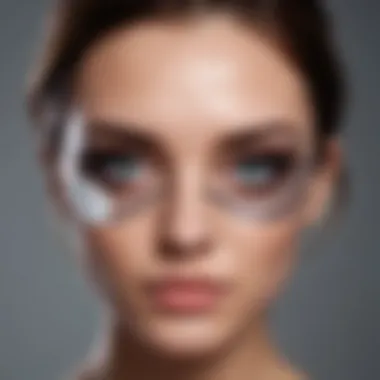 Elegant Packaging of Eye Patches Elegant Packaging of Silicone Eye Patches