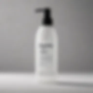 Detailed view of the Equate Purifying Cleanser bottle showcasing its design.