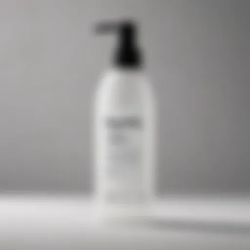 Detailed view of the Equate Purifying Cleanser bottle showcasing its design.