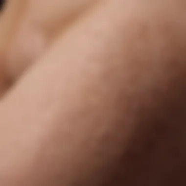 Understanding Skin Texture Close-up of skin texture