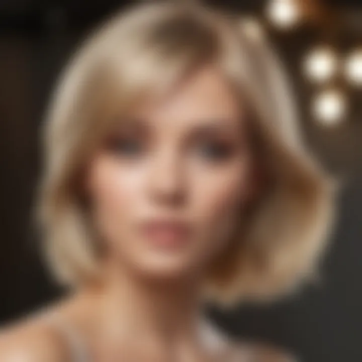A selection of premium products for achieving blonde wash in hair color.