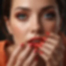 Vibrant dip nail colors showcasing the latest trends