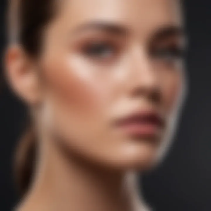 Application techniques of Max Foundation with brushes