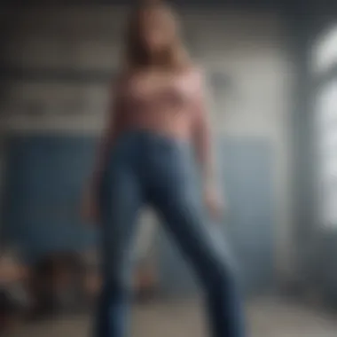 Vintage denim collection showcasing the evolution of Jen Seven Jeans