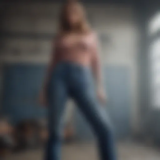 Vintage denim collection showcasing the evolution of Jen Seven Jeans