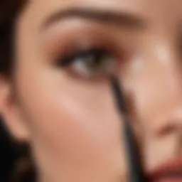 Close-up of MAC Lengthening Mascara wand