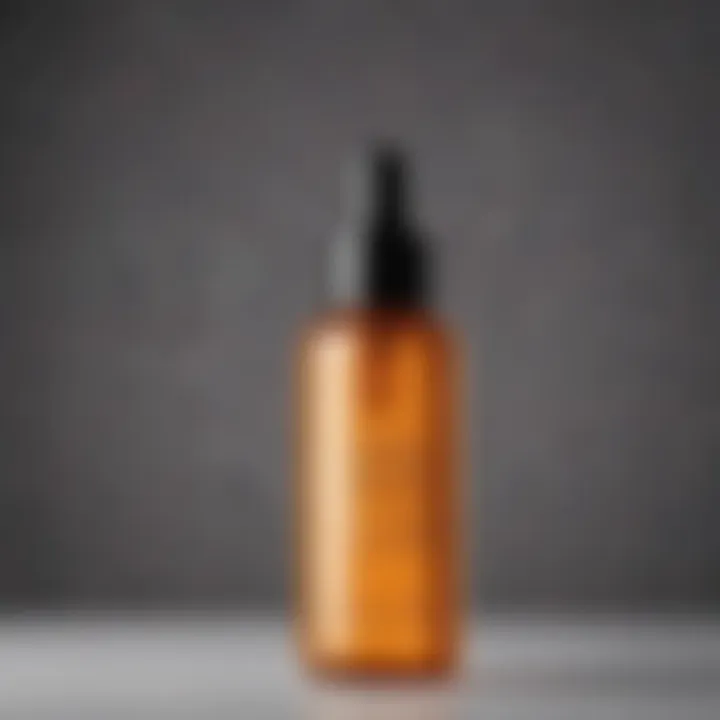 Topical Hair Growth Serum Bottle