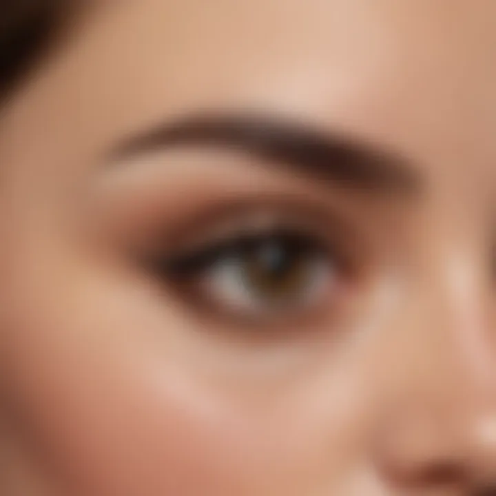 Close-up of the Salon Perfect Brow Marker showcasing its fine tip for precise application