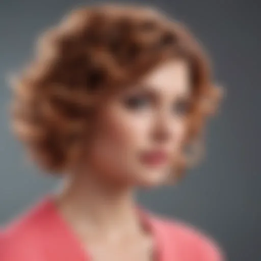 A close-up of soft curlers in a vibrant color scheme, showcasing their texture and flexibility