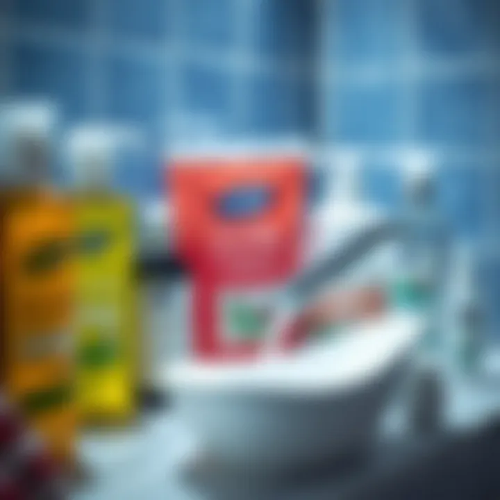 Diverse range of acne wash products