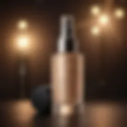 Luxurious illuminating face primer in an elegant bottle