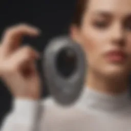 Elegant Extra Wide Claw Clip Displayed