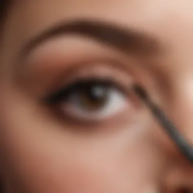 Precision Eyeliner Brush with Fine Bristles Eyeliner brush with fine bristles