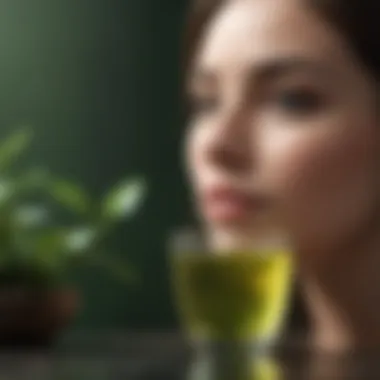 Soothing Green Tea Elixir Gentle Green Tea Infusion