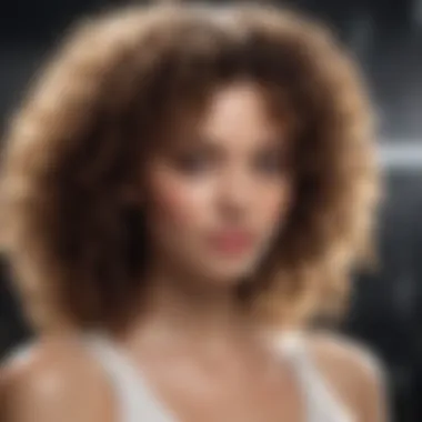 Enhancing the Beauty of Curls Gleaming Curls