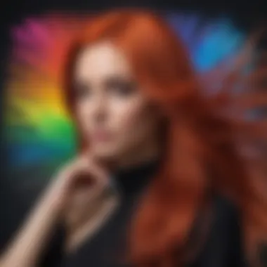 Vibrant Toner Shades Spectrum Hair color chart showcasing various toner shades