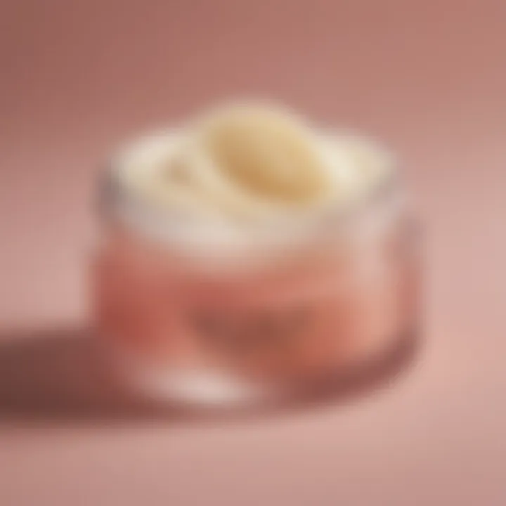 Close-up view of Honest Beauty Magic Balm container showcasing its luxurious texture