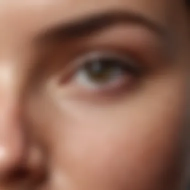 Key Ingredients in Ordinary Serum Diagram showing key ingredients in an ordinary serum effective for dark circles.
