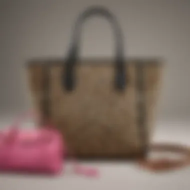 Tailored Perfection Leopard Tote Paired with Structured Blazer