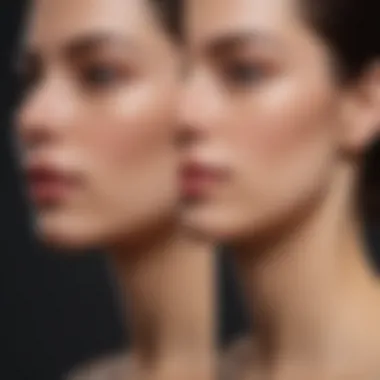 Jawline Transformation Progression Before and after jawline transformation