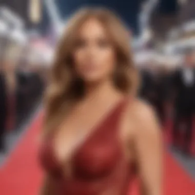 Jennifer Lopez's Iconic Red Carpet Look