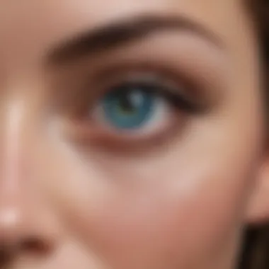 Liquid Eyeliner Enhancing Blue Eyes